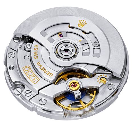 Rolex inside movement